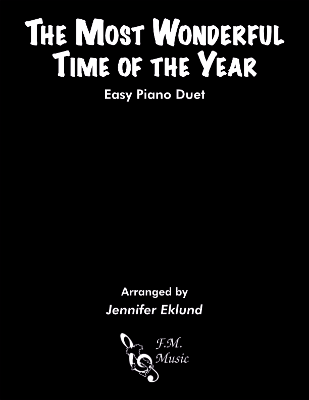 The Most Wonderful Time of the Year (Easy Piano Duet)